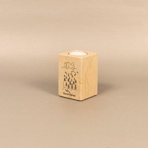 Leuchter mit Motivdruck