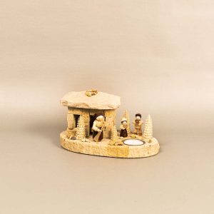 Bruchbude „Hänsel und Gretel“ mit Teelicht