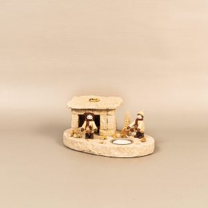 Bruchbude „Striezelkinder“ mit Teelicht