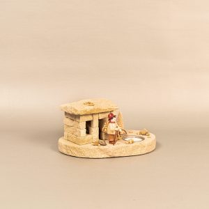 Bruchbude „Holzmann“ mit Teelicht