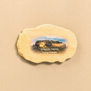Magnet Steinscheibe mit farbigem Bild