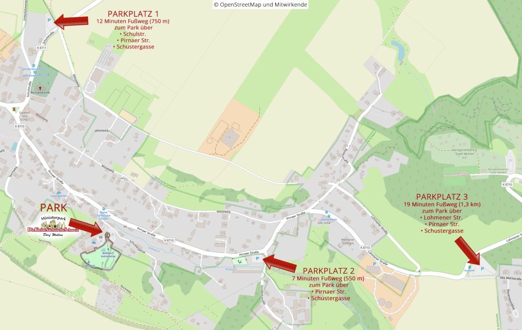 Kleine Sächsische Schweiz - Parkplatzsituation
